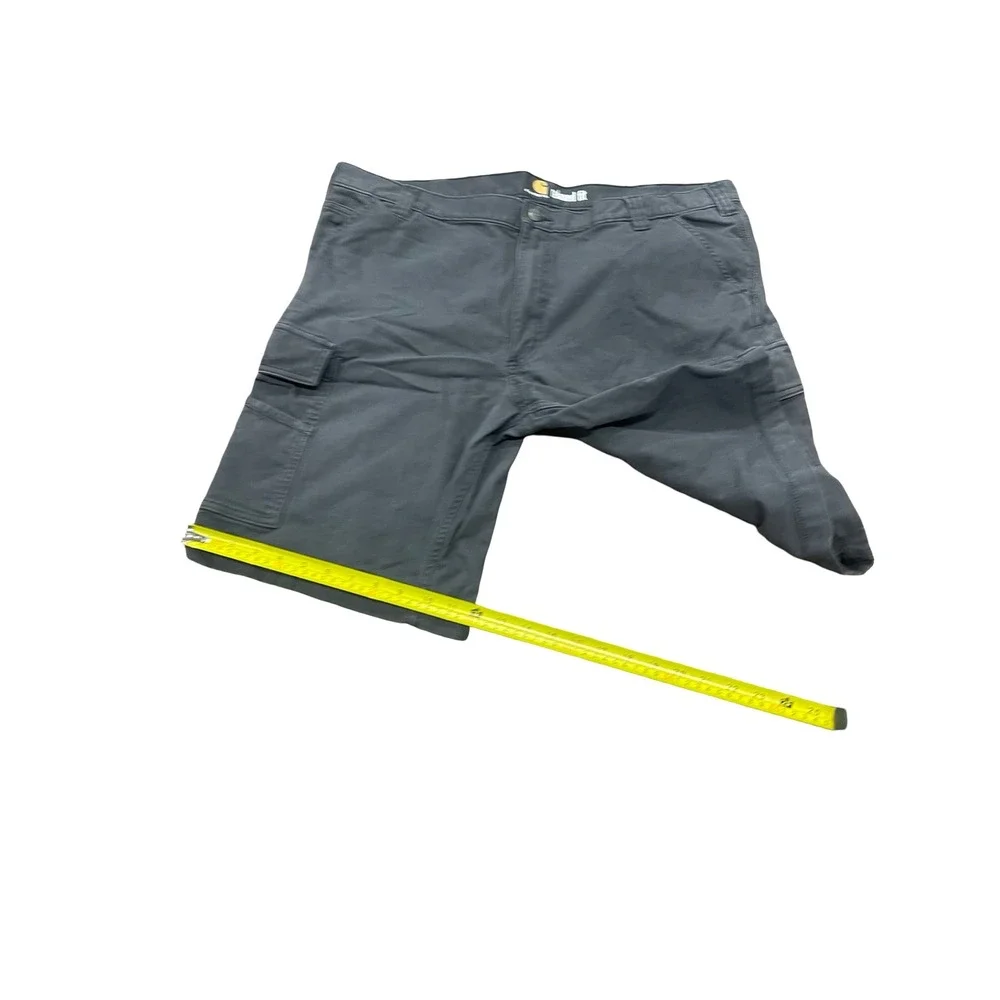 Carhartt Mens Relaxed Fit Cargo Shorts Dark Gray Charcoal 103542 Size 42 Canvas
